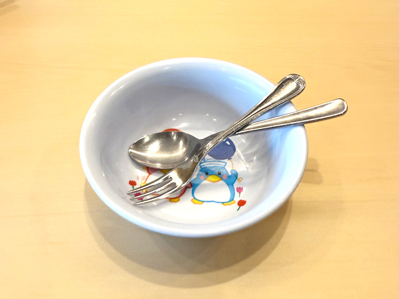南まぐろと本まぐろ静岡本店お子様取り皿