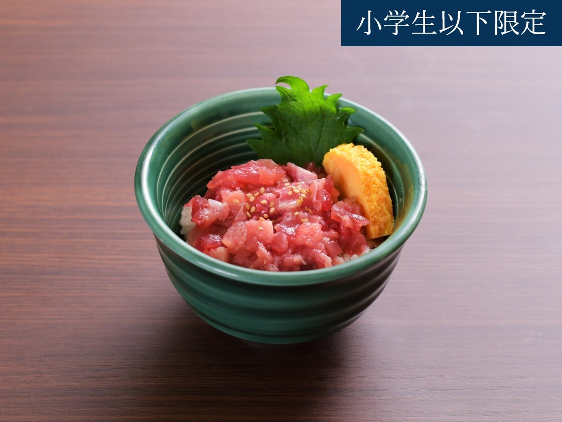 まぐろすき身丼